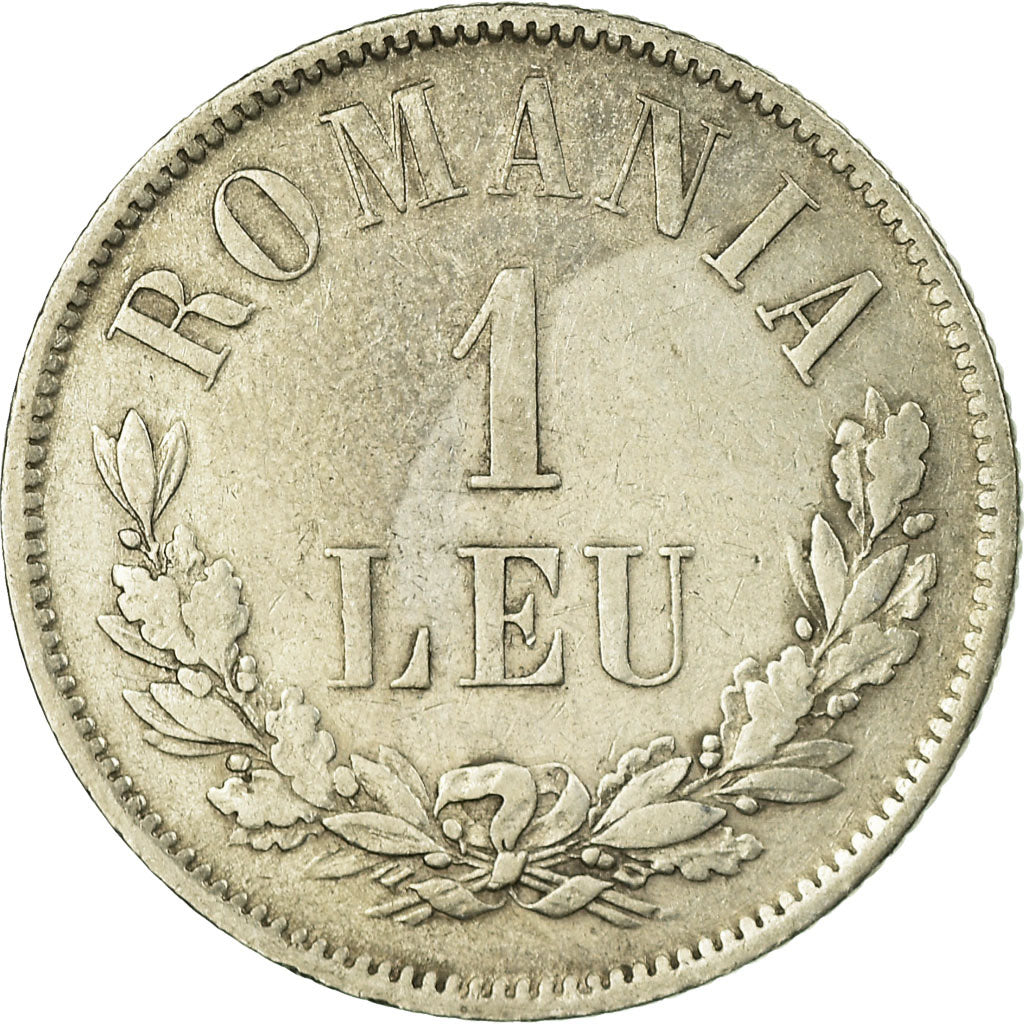 Monnaie, Roumanie, Carol I, Leu, 1873, TTB, Argent, KM:10
