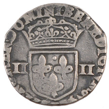 FRANCE, 1/4 Ecu, 1601, VG(8-10), Silver, Duplessy #1224, 7.31