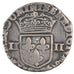 FRANCE, 1/4 Ecu, 1601, VG(8-10), Silver, Duplessy #1224, 7.31