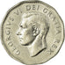 Monnaie, Canada, George VI, 5 Cents, 1951, Royal Canadian Mint, Ottawa, TTB