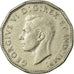 Moneta, Canada, George VI, 5 Cents, 1947, Royal Canadian Mint, Ottawa, BB