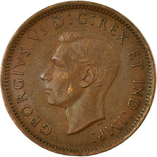 Coin, Canada, George VI, Cent, 1939, Royal Canadian Mint, Ottawa, EF(40-45)