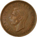 Coin, Canada, George VI, Cent, 1939, Royal Canadian Mint, Ottawa, EF(40-45)
