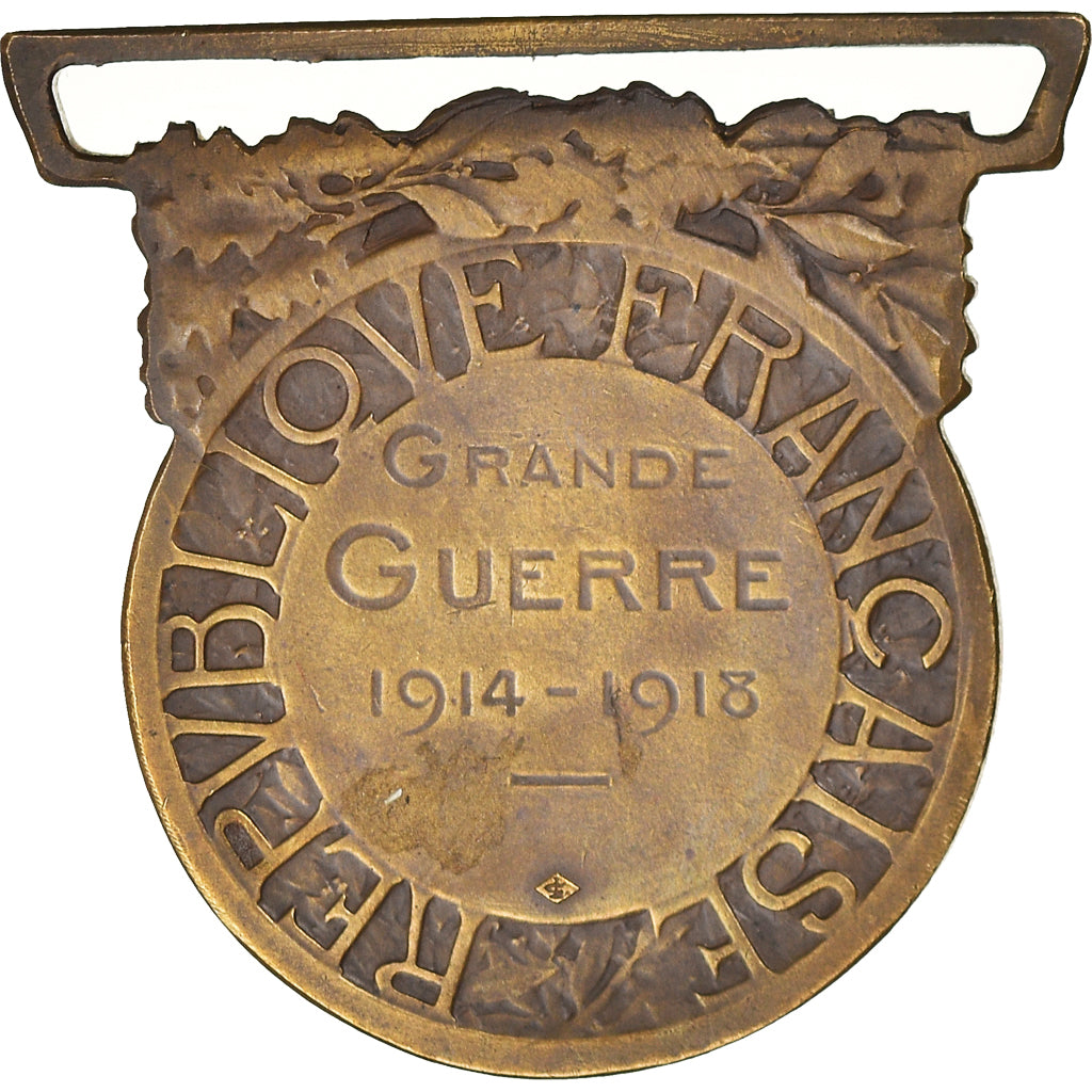 France, Grande Guerre, History, Medal, 1914-1918, Excellent Quality, Morlon