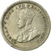 Moneta, Insediamenti dello Stretto, George V, 5 Cents, 1926, BB, Argento, KM:36