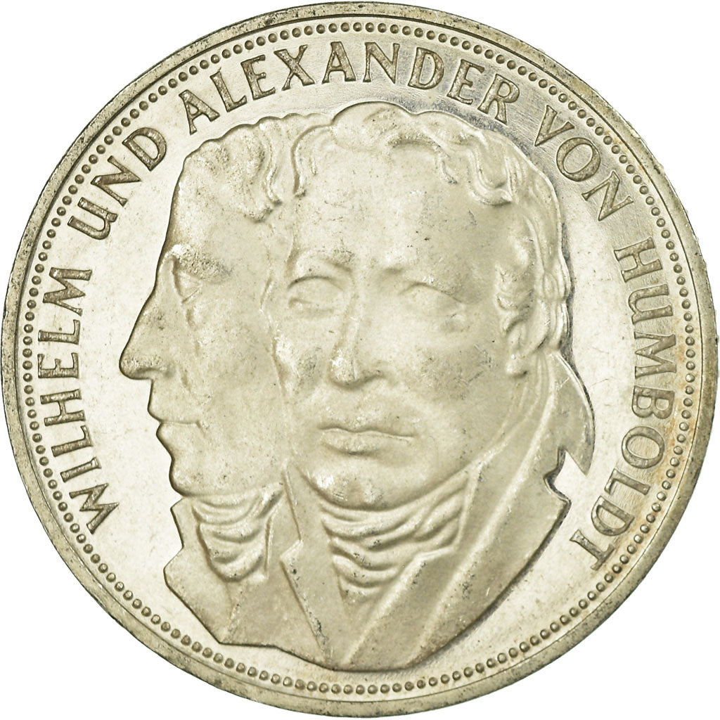 Coin, GERMANY - FEDERAL REPUBLIC, 5 Mark, 1967, Stuttgart, Germany, AU(55-58)