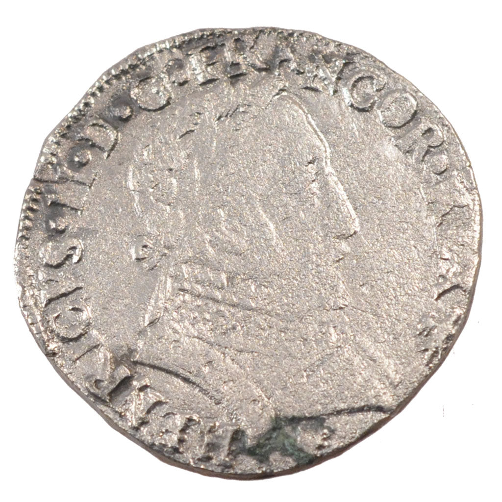 FRANCE, Teston, 1560, Bayonne, VF(30-35), Silver, Duplessy #1033, 8.13