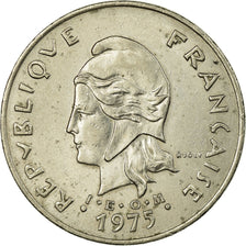 Moneta, Polinesia francese, 50 Francs, 1975, Paris, BB, Nichel, KM:13