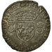 Coin, France, Douzain aux croissants, 1557, Poitiers, AU(50-53), Billon