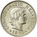 Coin, Switzerland, 5 Rappen, 1970, Bern, EF(40-45), Copper-nickel, KM:26