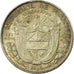 Coin, Panama, 1/4 Balboa, 1953, EF(40-45), Silver, KM:19
