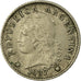 Coin, Argentina, 5 Centavos, 1937, EF(40-45), Copper-nickel, KM:34