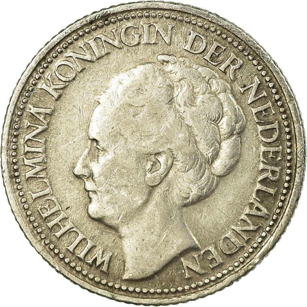 Coin, Curacao, 1/4 Gulden, 1947, Denver, EF(40-45), Silver, KM:44
