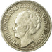 Coin, Curacao, 1/4 Gulden, 1947, Denver, EF(40-45), Silver, KM:44