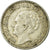 Moneda, Países Bajos, Wilhelmina I, 25 Cents, 1926, MBC, Plata, KM:164