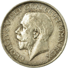 Coin, Great Britain, George V, Shilling, 1916, VF(30-35), Silver, KM:816