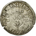 Coin, France, Douzain aux croissants, 1551, Paris, EF(40-45), Billon