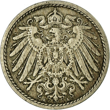 Coin, GERMANY - EMPIRE, Wilhelm II, 5 Pfennig, 1891, Berlin, EF(40-45)