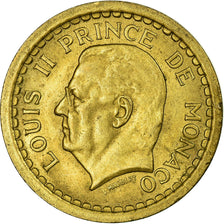 Monnaie, Monaco, 2 Francs, Undated (1943), Poissy, SUP, Cupro-Aluminium