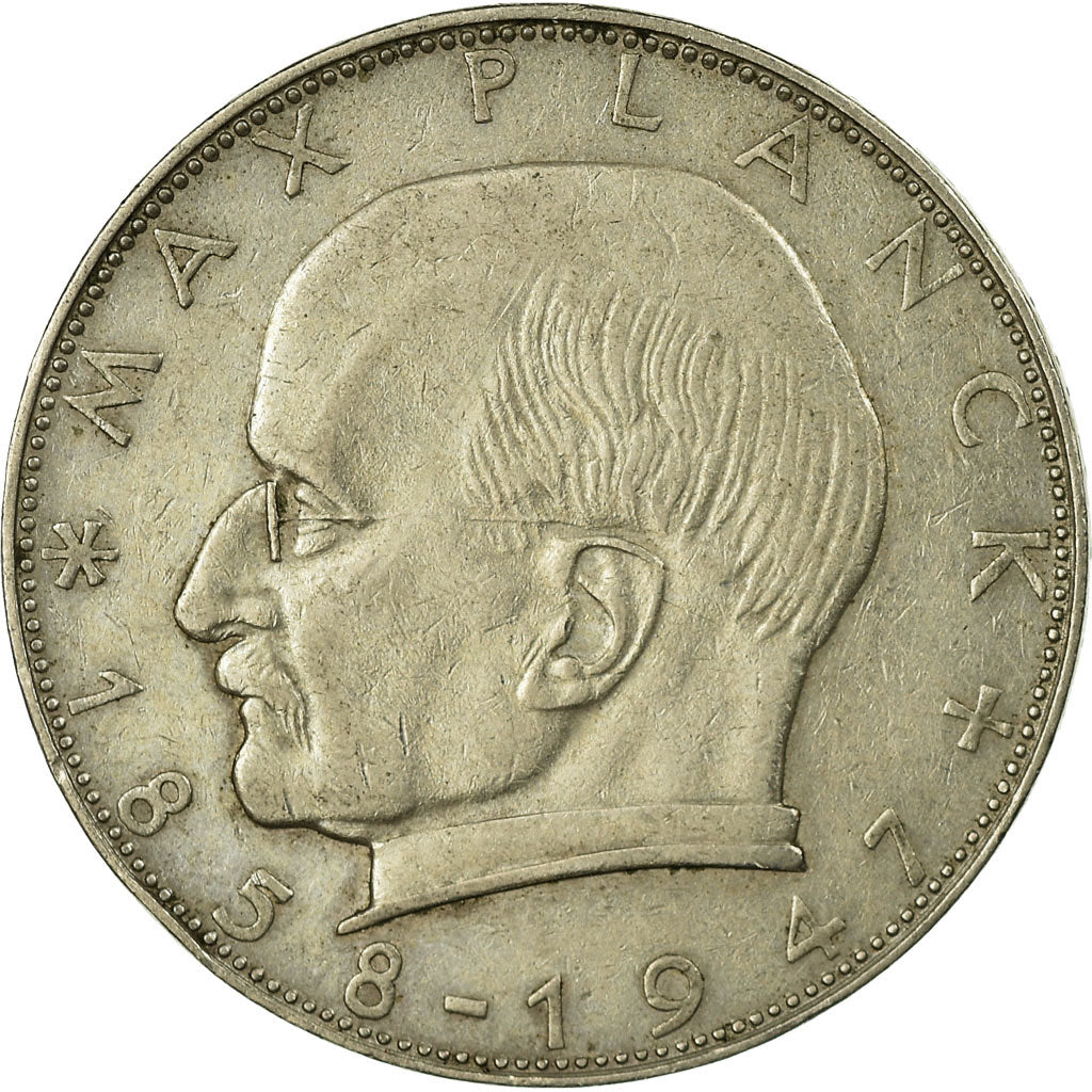 Moneta, GERMANIA - REPUBBLICA FEDERALE, 2 Mark, 1957, Karlsruhe, BB