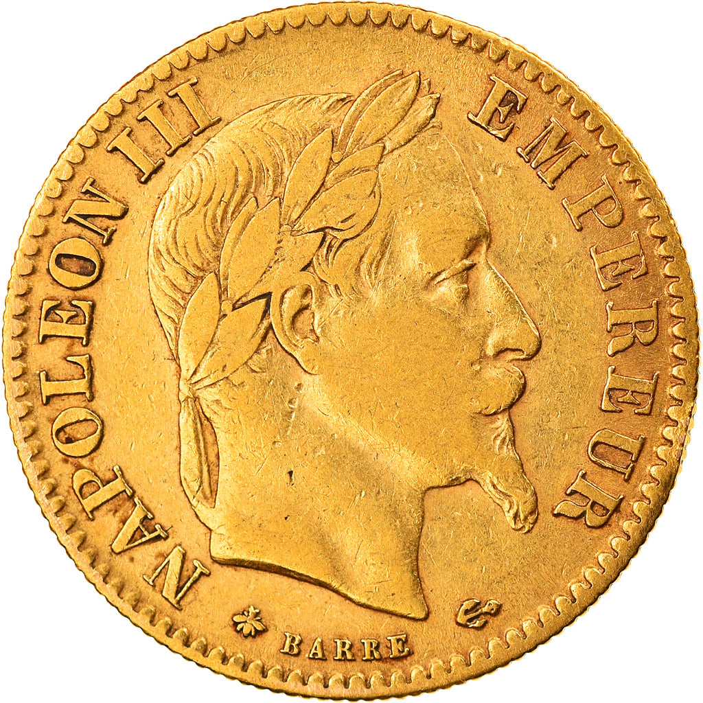 Monnaie, France, Napoleon III, Napoléon III, 10 Francs, 1864, Paris, TB+, Or