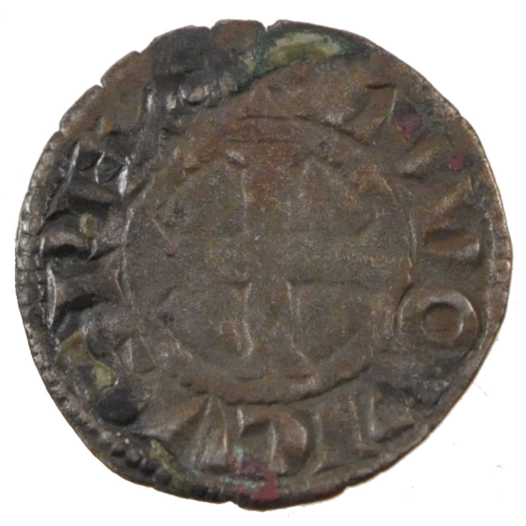 FRANCE, Denarius, EF(40-45), Billon, Duplessy #193, 0.99