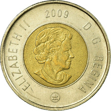 Coin, Canada, Elizabeth II, 2 Dollars, 2009, Royal Canadian Mint, Winnipeg