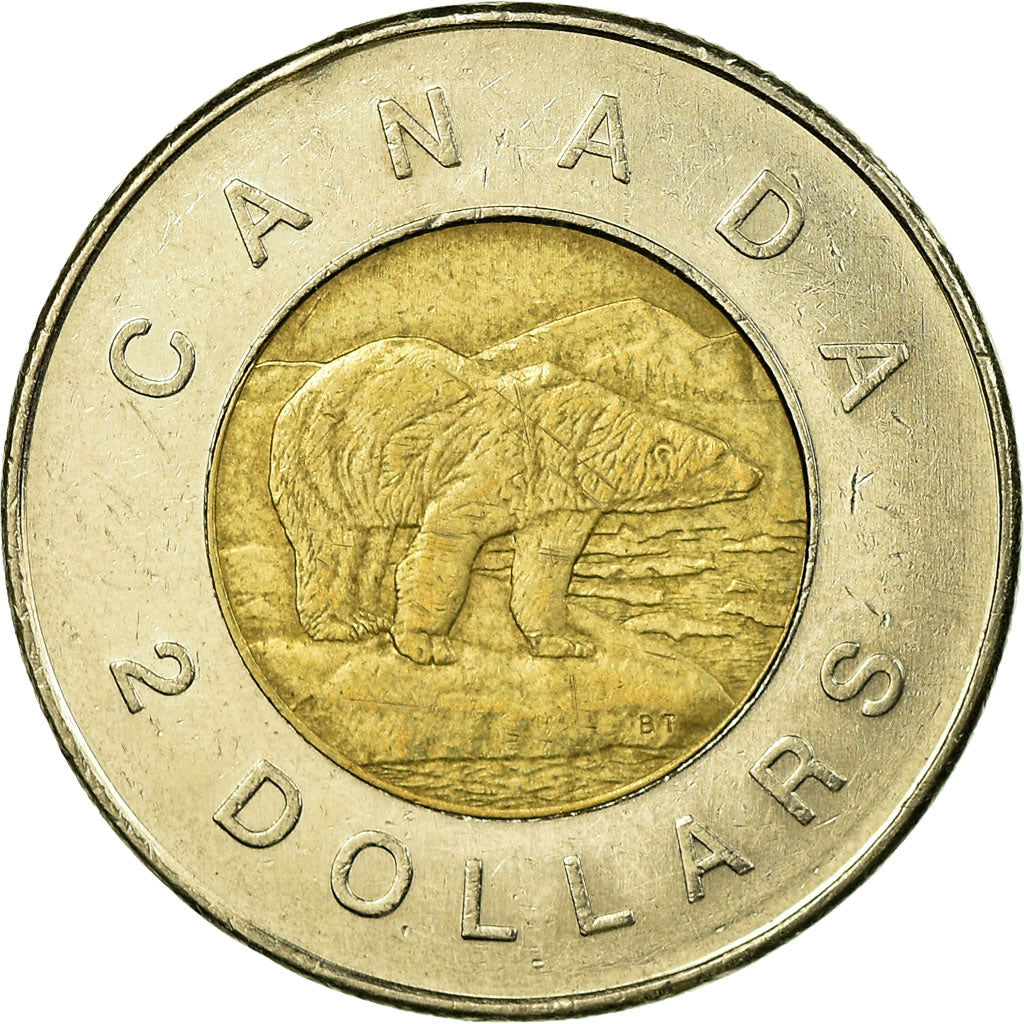 Moneda, Canadá, Elizabeth II, 2 Dollars, 2005, Royal Canadian Mint, MBC