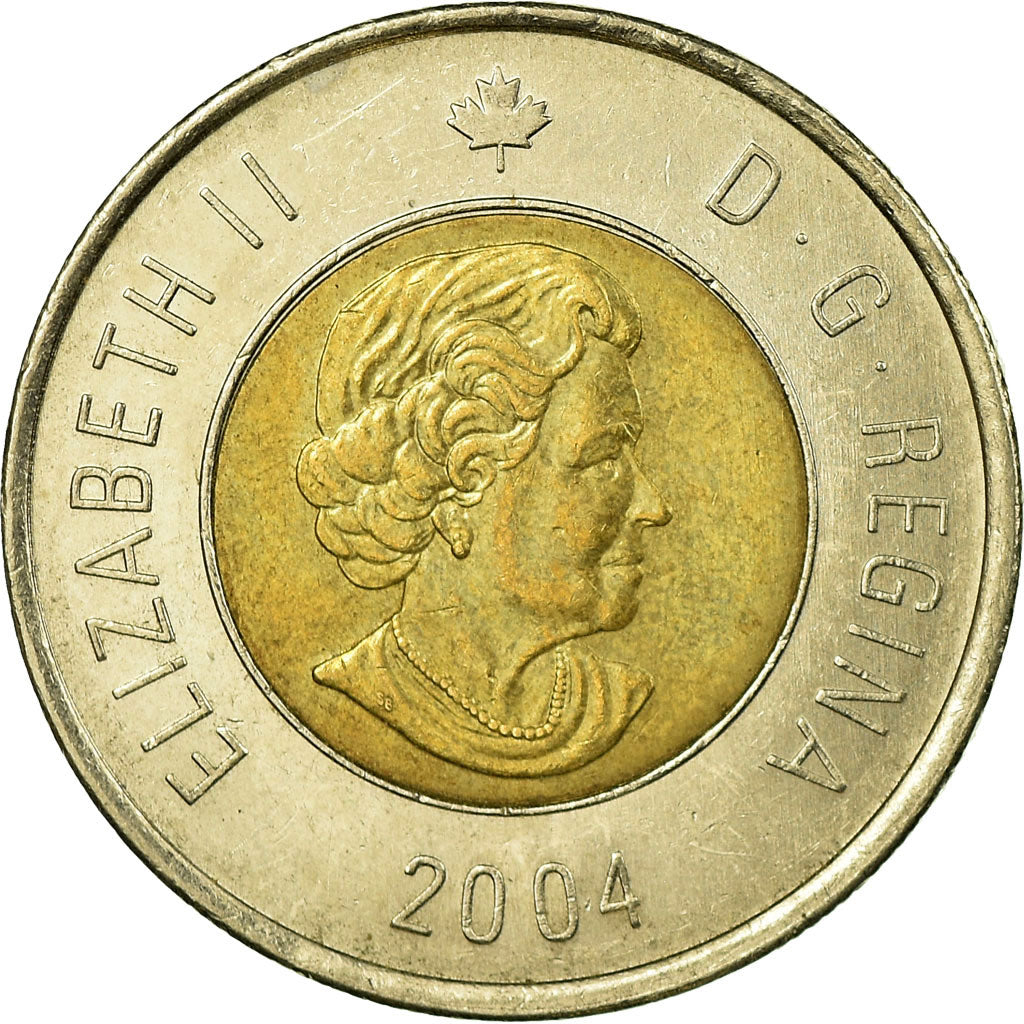 Coin, Canada, Elizabeth II, 2 Dollars, 2004, Royal Canadian Mint, EF(40-45)