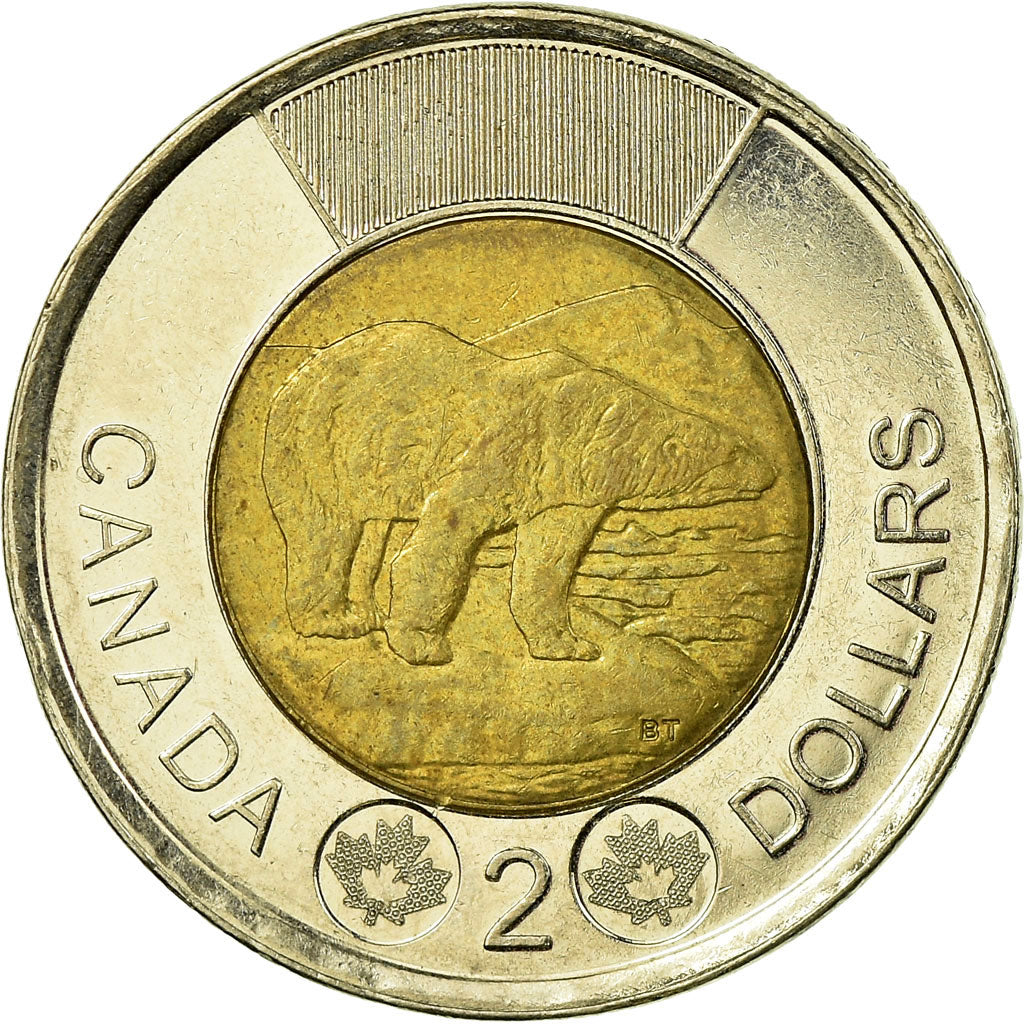 Moneda, Canadá, Elizabeth II, 2 Dollars, 2012, Royal Canadian Mint, MBC