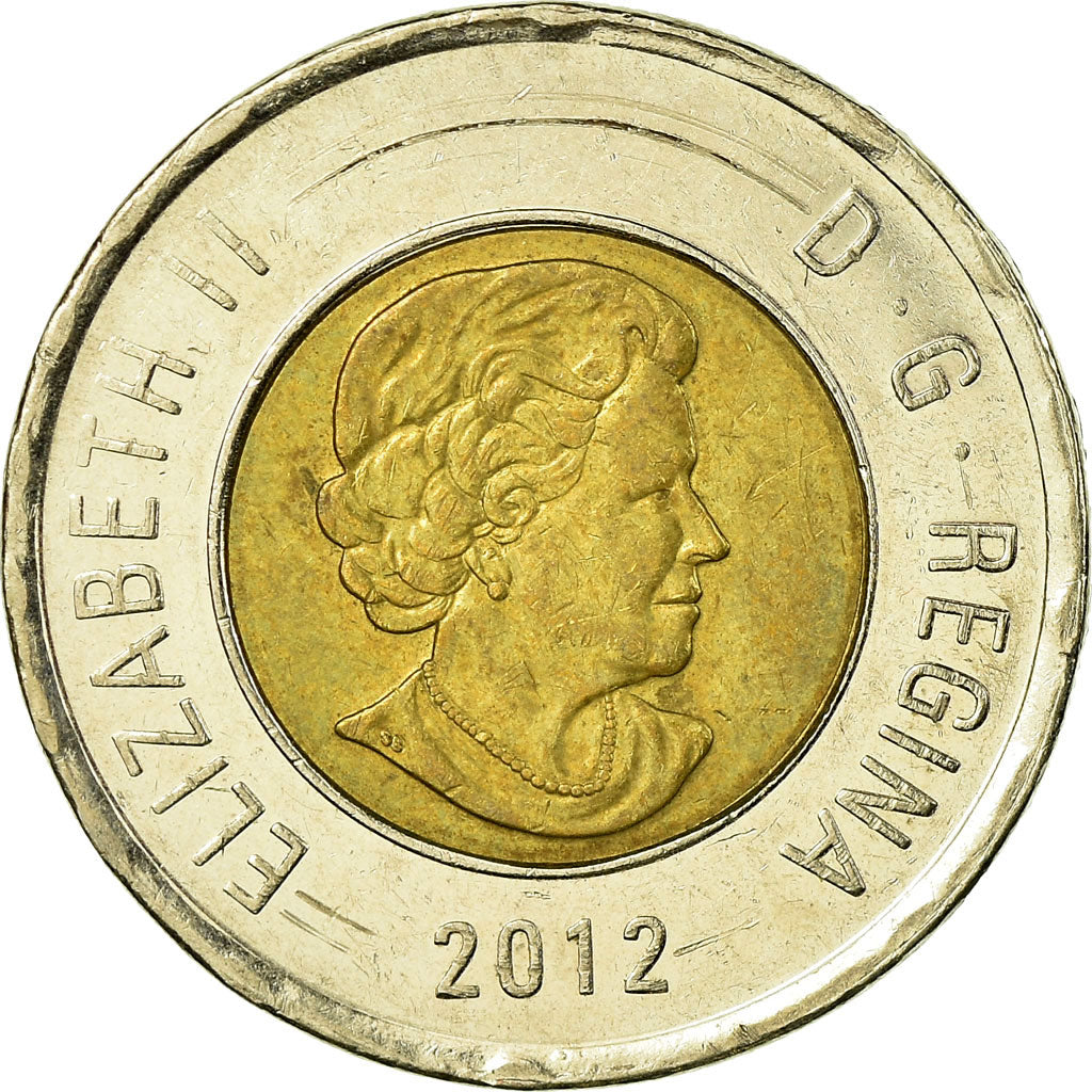 Coin, Canada, Elizabeth II, 2 Dollars, 2012, Royal Canadian Mint, EF(40-45)