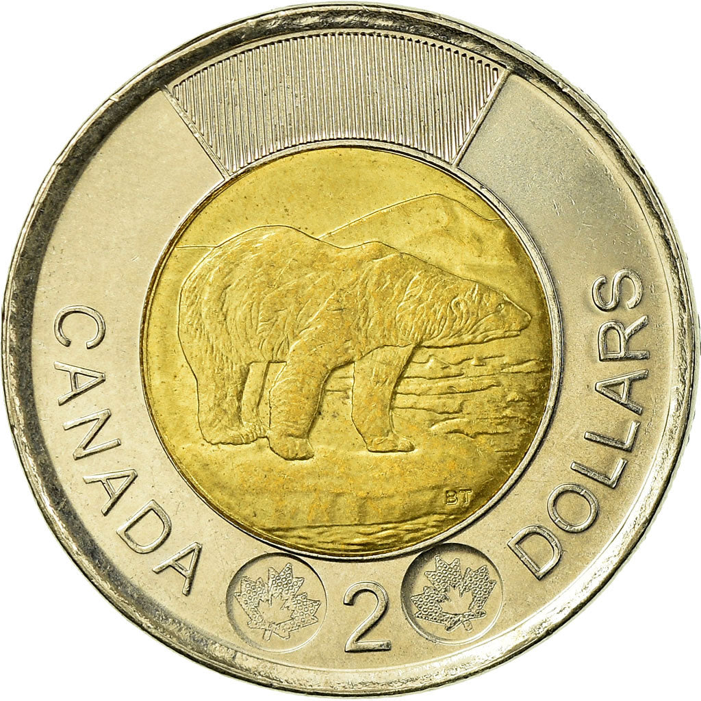 Coin, Canada, 2 Dollars, 2015, EF(40-45), Bi-Metallic
