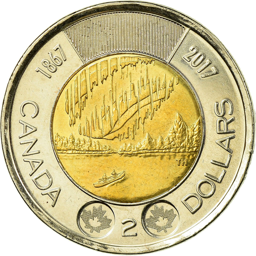 Münze, Kanada, 2 Dollars, 2017, SS, Bi-Metallic