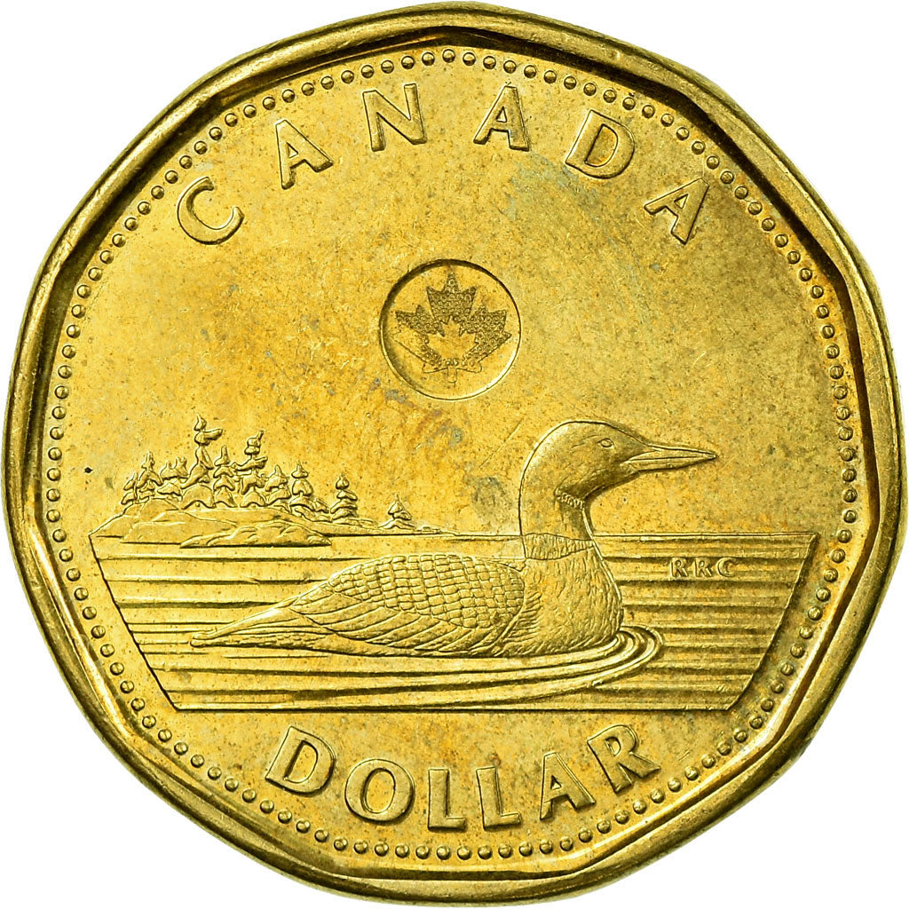 Moneta, Canada, Dollar, 2014, EF(40-45), Aureate-Brąz niklowany