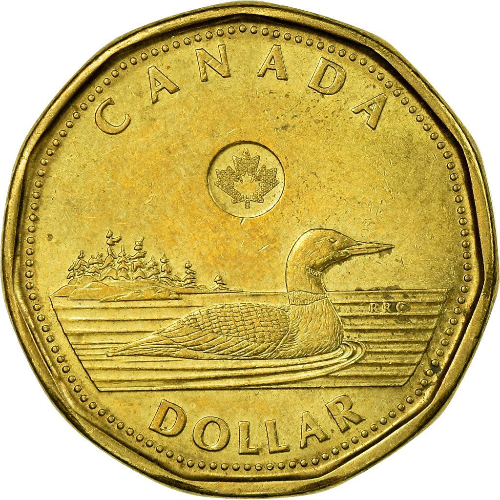 Moneta, Canada, Dollar, 2015, BB, Nickel placcato oro-bronzo