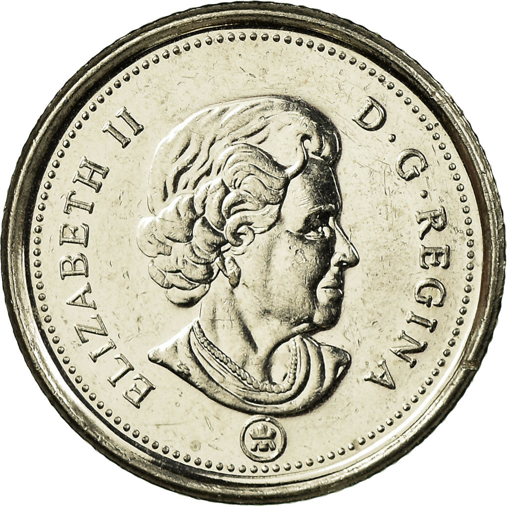 Monnaie, Canada, Elizabeth II, 10 Cents, 2012, Royal Canadian Mint, Winnipeg