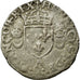 Moneda, Francia, Douzain, 1551, Paris, BC+, Vellón, Duplessy:997