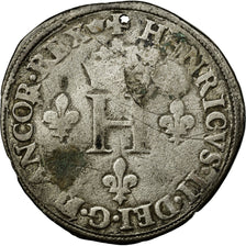 Munten, Frankrijk, Gros de Nesle, 1550, Paris, FR, Billon, Duplessy:994