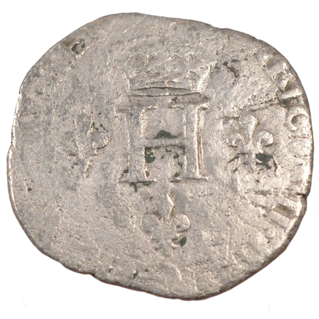 FRANCE, Gros de Nesle, 1550, Paris, VG(8-10), Billon, Duplessy #994, 4.38
