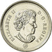 Monnaie, Canada, 25 Cents, 2015, TTB, Nickel plated steel