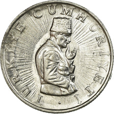 Coin, Turkey, 10 Lira, 1982, EF(40-45), Aluminum, KM:950.1