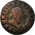 Moneta, Francja, Double Tournois, Paris, F(12-15), Miedź, Duplessy:1152a