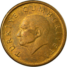Coin, Turkey, 1000 Lira, 1996, EF(40-45), Bronze Clad Brass, KM:1028