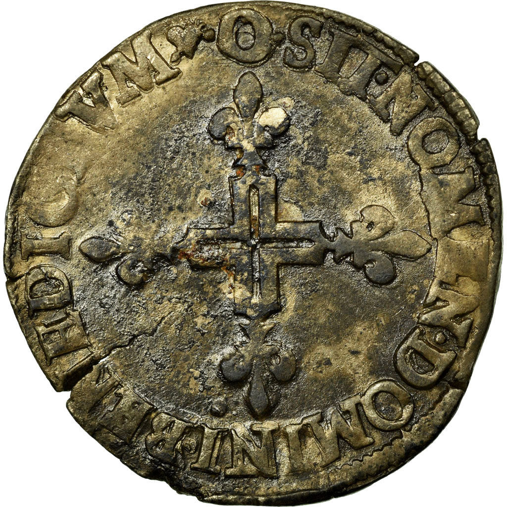Coin, France, Double Sols, 1578, Riom, AU(50-53), Billon, Duplessy:1136