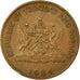 Monnaie, TRINIDAD & TOBAGO, 5 Cents, 1984, TTB, Bronze, KM:30