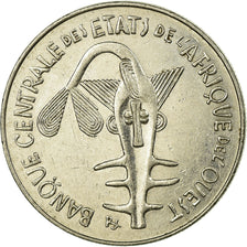 Coin, West African States, 100 Francs, 1996, EF(40-45), Nickel, KM:4
