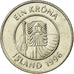 Munten, IJsland, Krona, 1996, ZF, Nickel plated steel, KM:27A