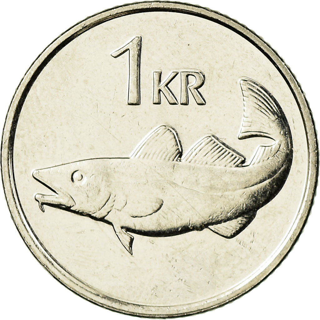 Coin, Iceland, Krona, 2011, EF(40-45), Nickel plated steel, KM:27A