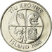 Munten, IJsland, 10 Kronur, 2008, ZF, Nickel plated steel, KM:29.1a