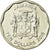 Moneda, Jamaica, 10 Dollars, 2015, MBC, Níquel chapado en acero